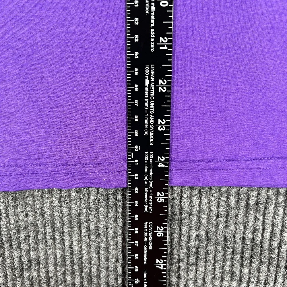Nike Dri-FIT Shirt Womens Small Purple Athletic Training Running Tee Performance